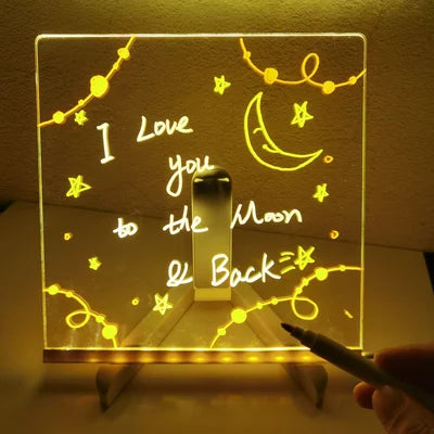 🌲Early Christmas Sale🎁LED Note Board with Colors🎨