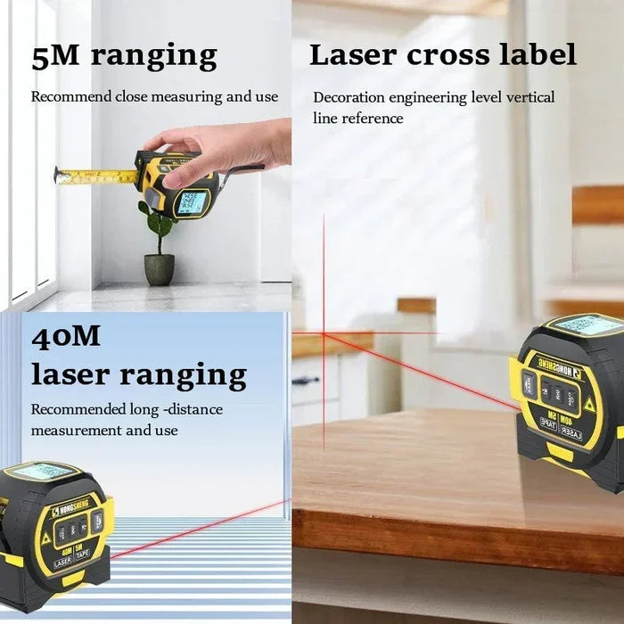 šMeasurin Sight 3-In-1 Infrared Laser Tape Measuring (Imperial & Metric)