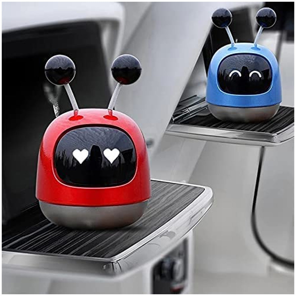 Robot Shaking Head Design Natural Smell Car Perfume