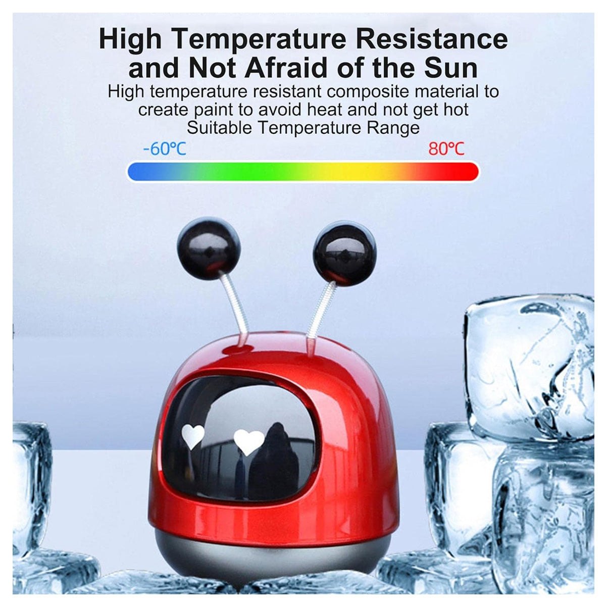 Robot Shaking Head Design Natural Smell Car Perfume