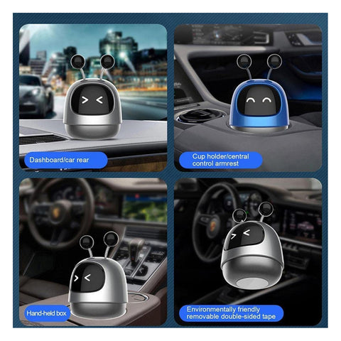 Robot Shaking Head Design Natural Smell Car Perfume