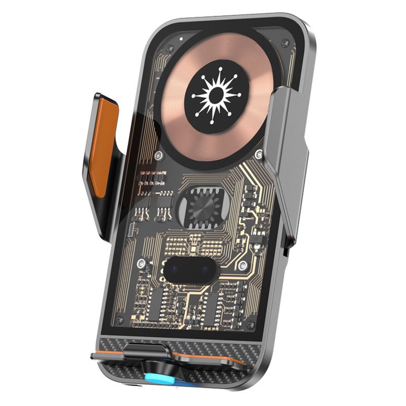 š„Mechanical Car Phone Holder Support Wireless Chargingš„