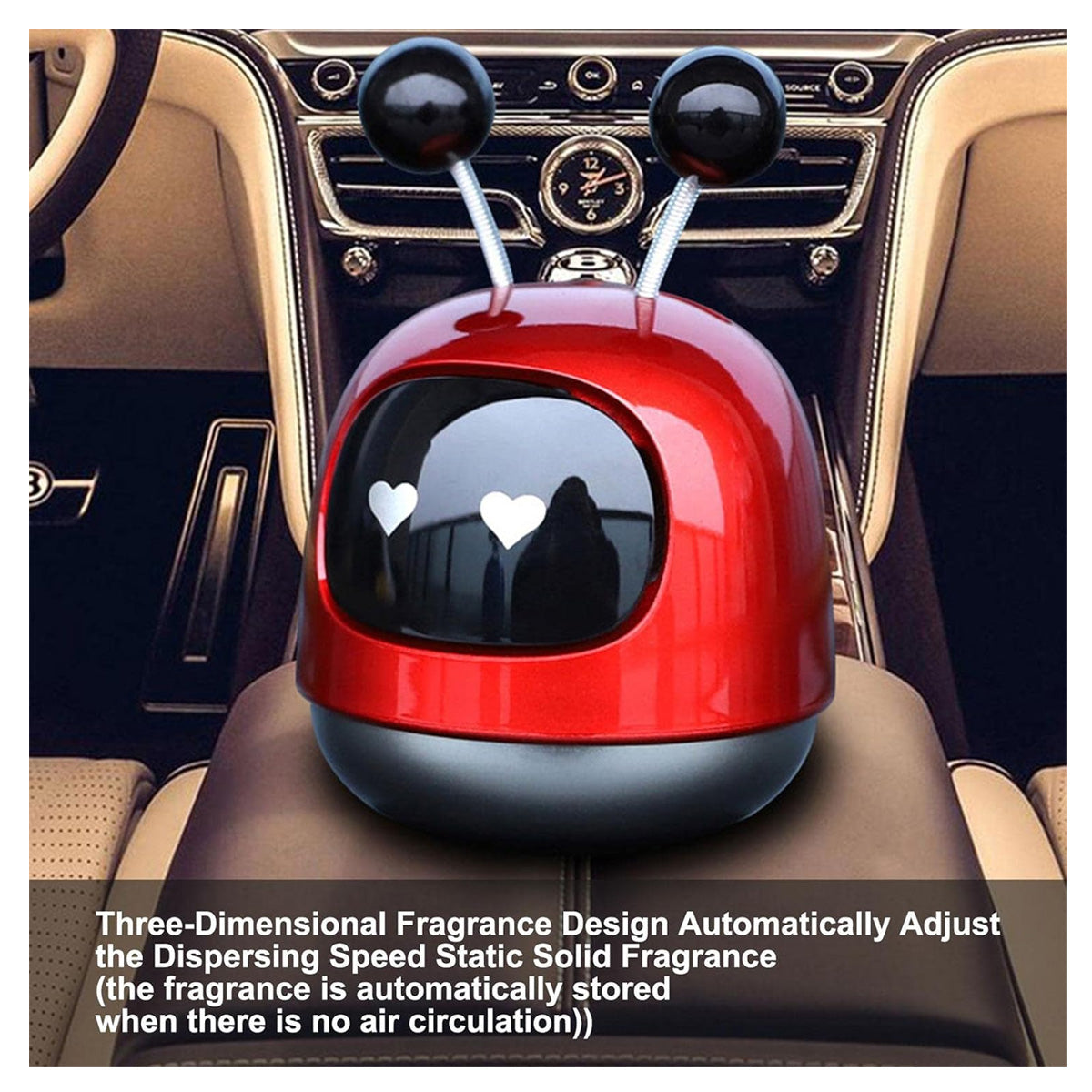 Robot Shaking Head Design Natural Smell Car Perfume