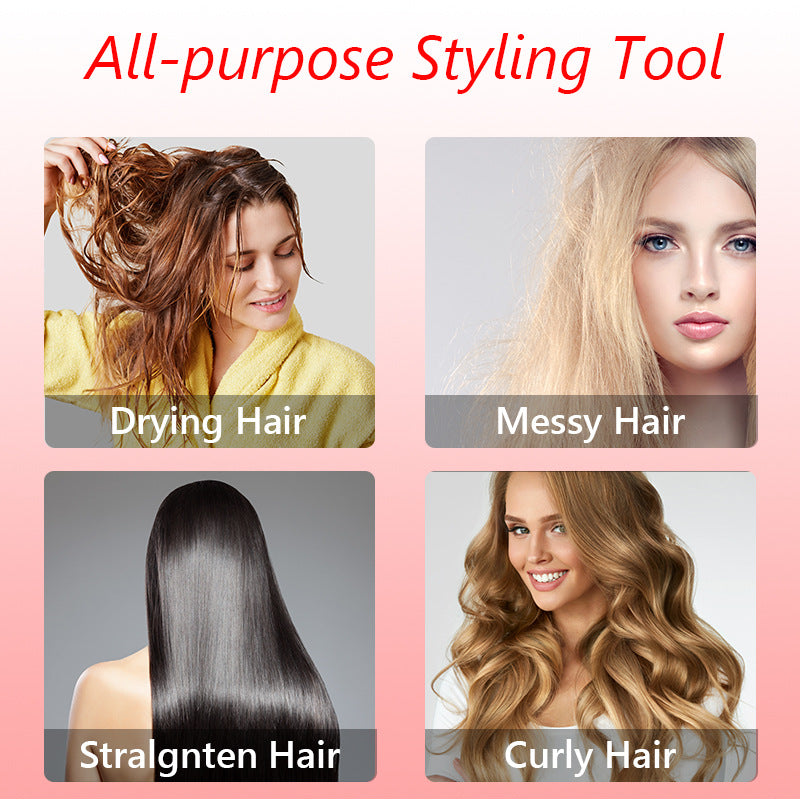 🎉Hot Sale 45% OFF🎁- 3-in-1 Hot Air Styler and Rotating Hair Dryer for Dry hair, curl hair, straighten hair