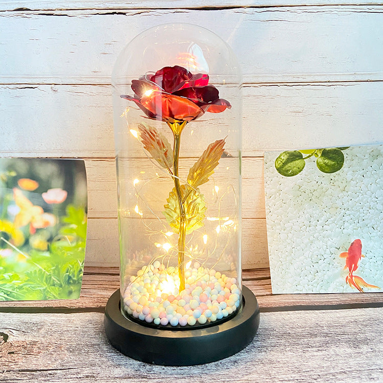 The Never Fade Enchanted Sparkly Rose