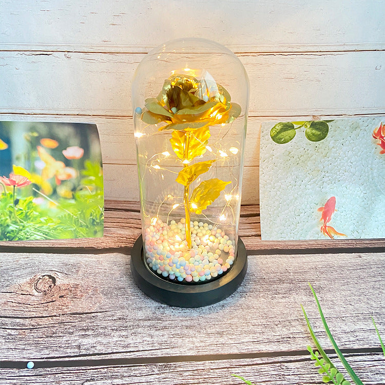 The Never Fade Enchanted Sparkly Rose