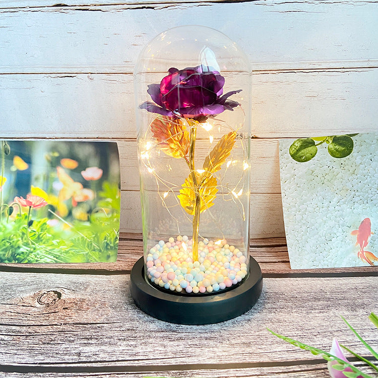 The Never Fade Enchanted Sparkly Rose