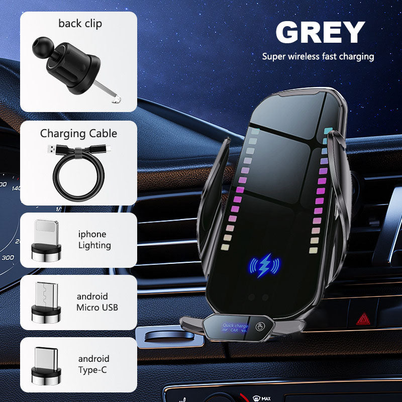 Car Wireless Charger Magnetic Fast Charging Station