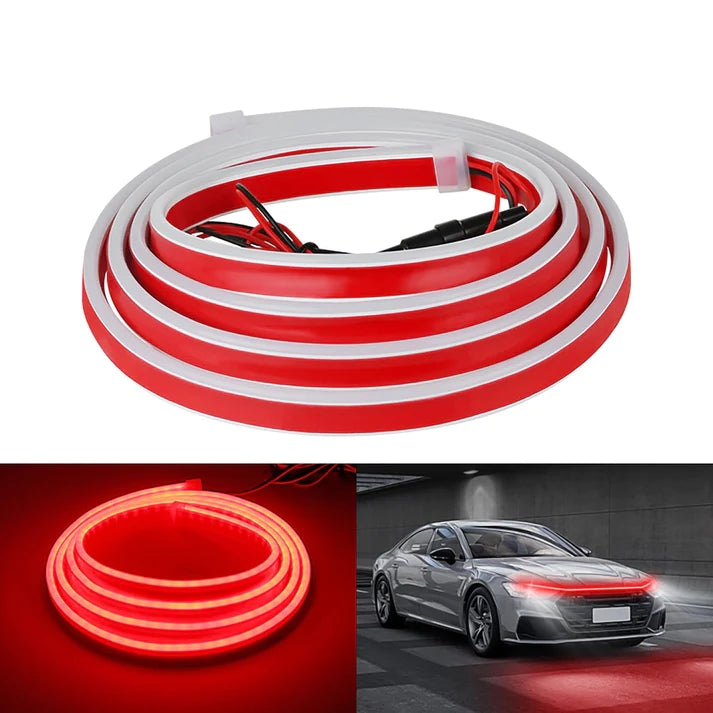 CAR HOOD STRIP NEON SCAN LIGHT