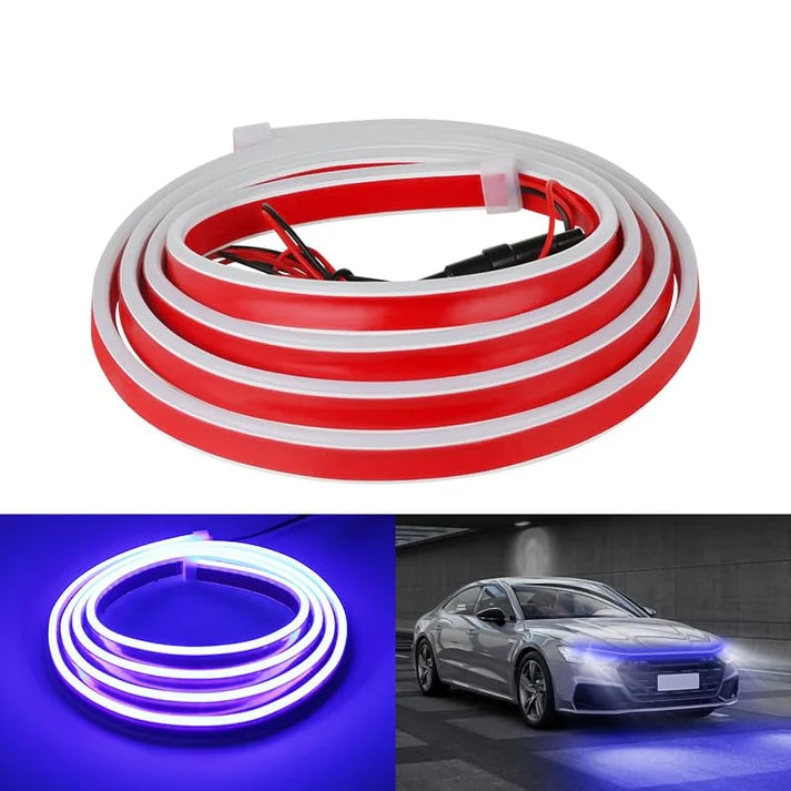 CAR HOOD STRIP NEON SCAN LIGHT