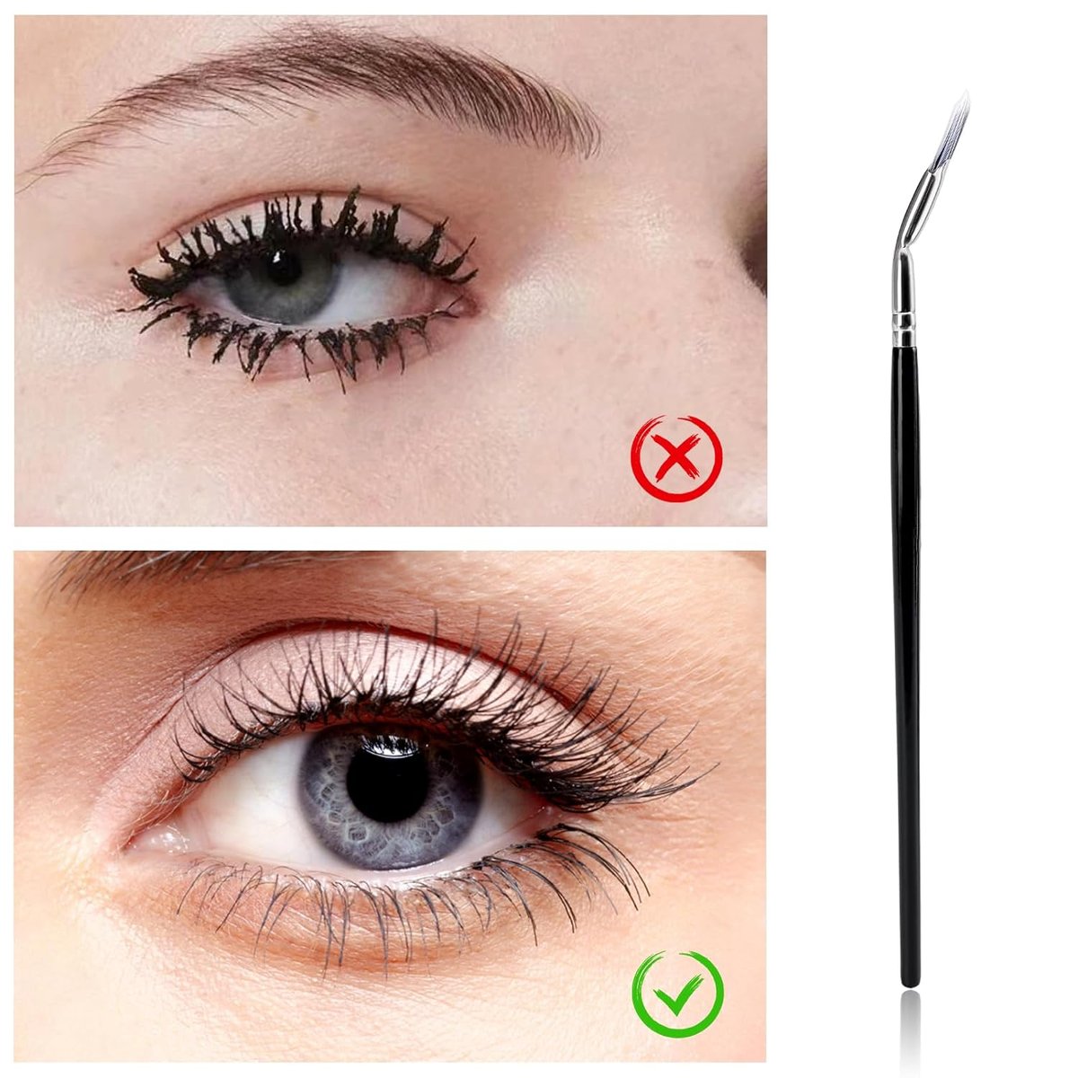 Hot Sale 49% OFF-Folding Angle Scalloped Lash Brush