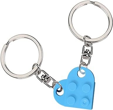 💖Valentine's Day Gifts - Brick Heart Keychain for Boyfriend Girlfriend💖