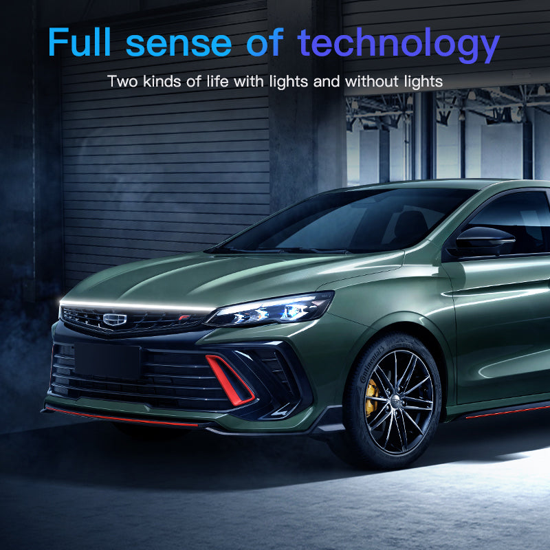 CAR HOOD STRIP NEON SCAN LIGHT