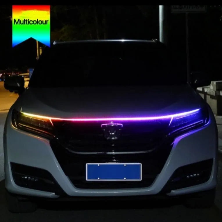 CAR HOOD STRIP NEON SCAN LIGHT