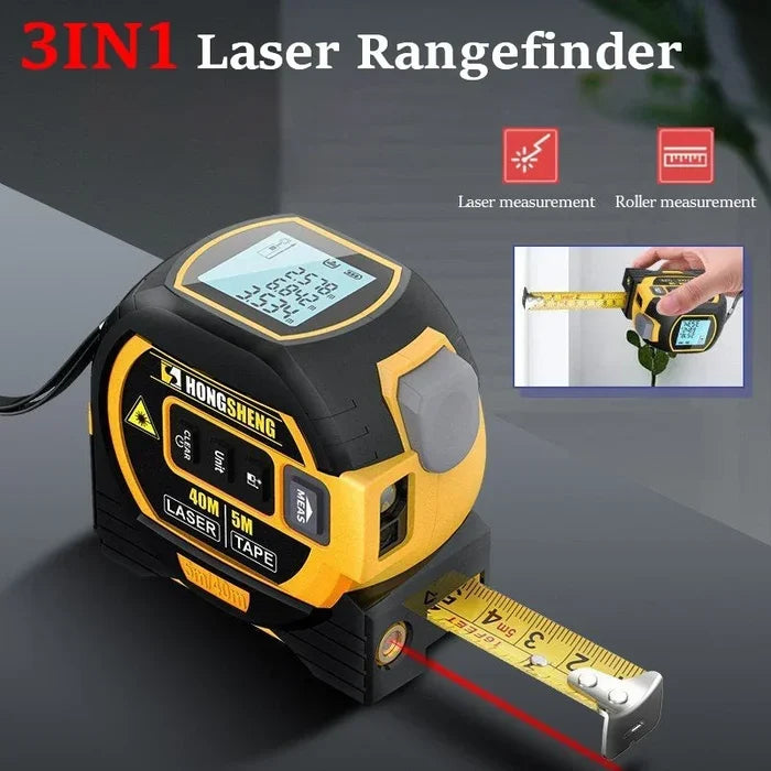 šMeasurin Sight 3-In-1 Infrared Laser Tape Measuring (Imperial & Metric)