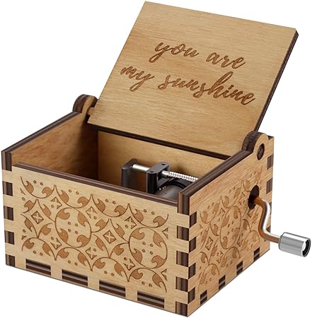 Valentine's Day Gifts - You are My Sunshine Wood Music Boxes🎵