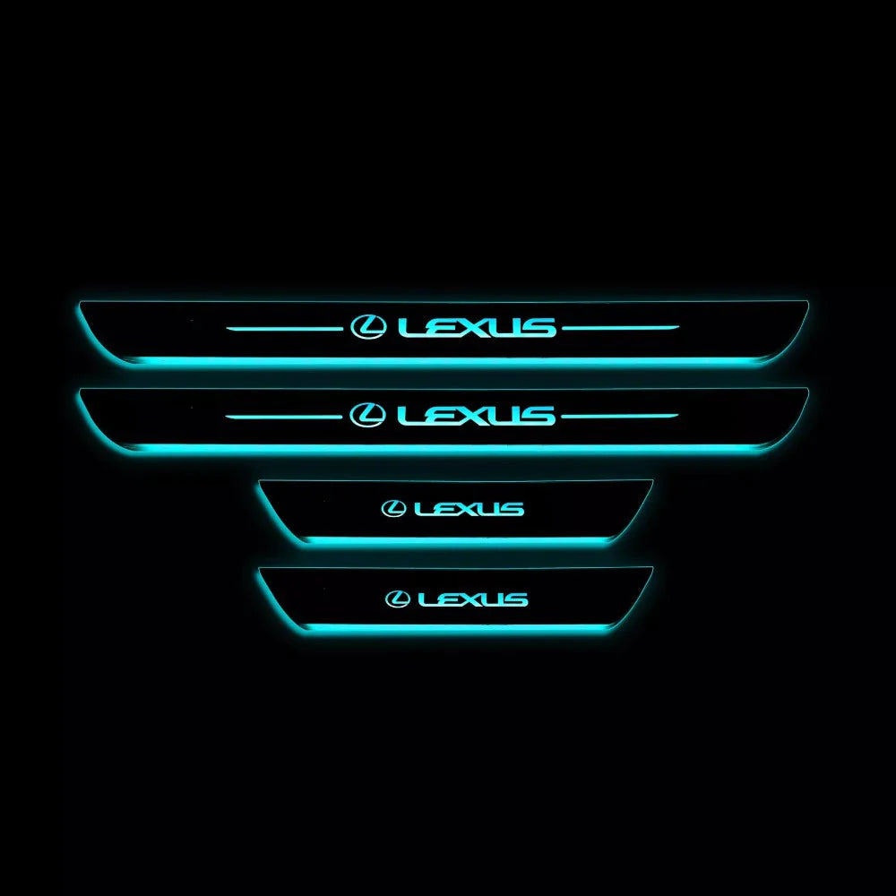 CAR LED THRESHOLD PLATES