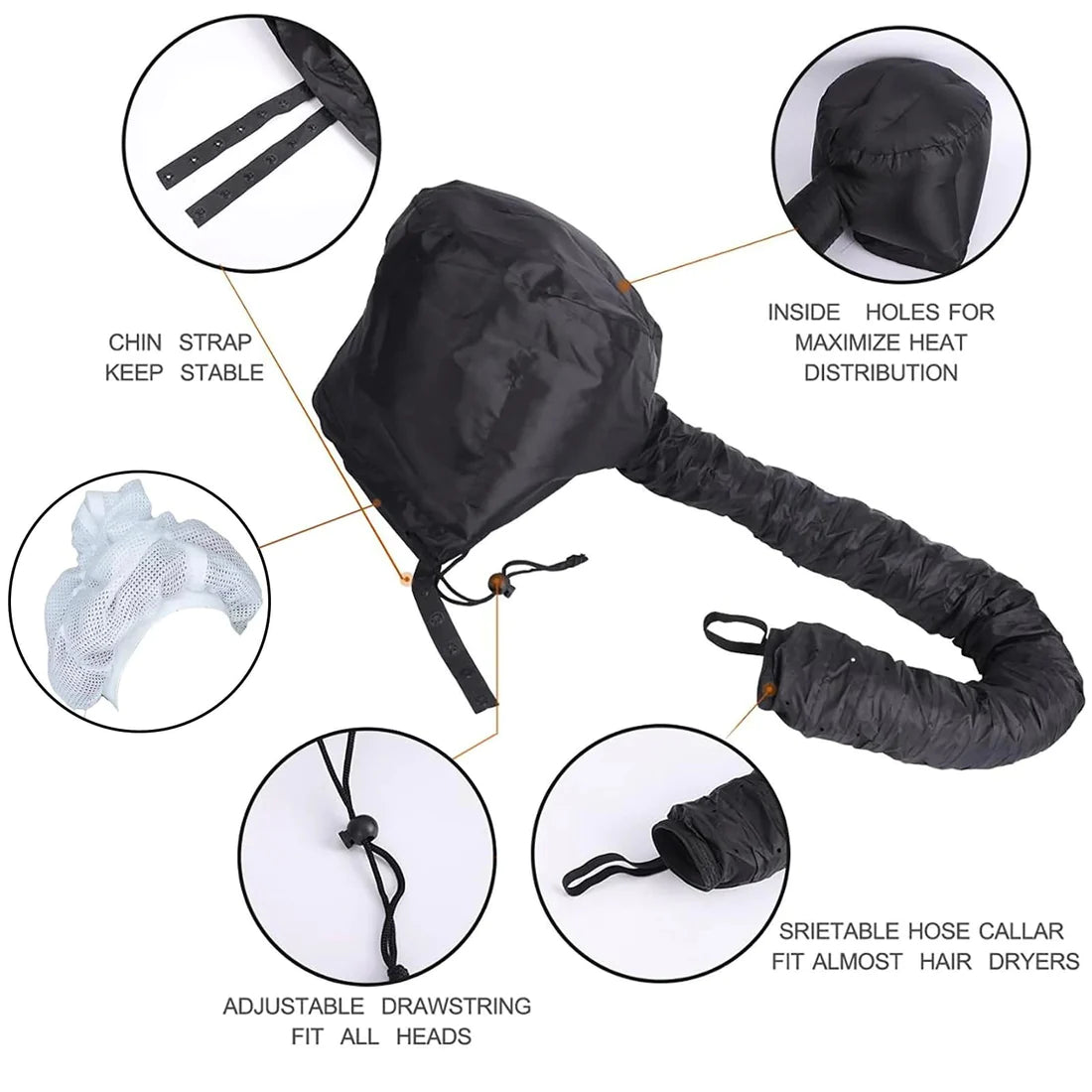 đ„Net Plopping Bonnet For Curl Hair