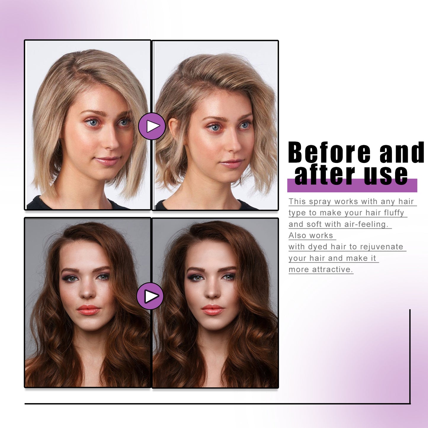 Last Day Promotion-75% OFF-Quick Volume Hair Long Lasting Refreshing Spray