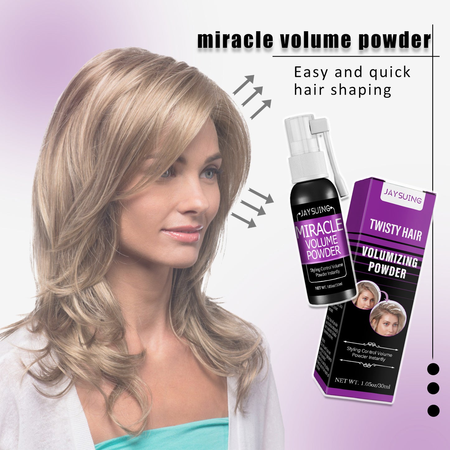 Last Day Promotion-75% OFF-Quick Volume Hair Long Lasting Refreshing Spray