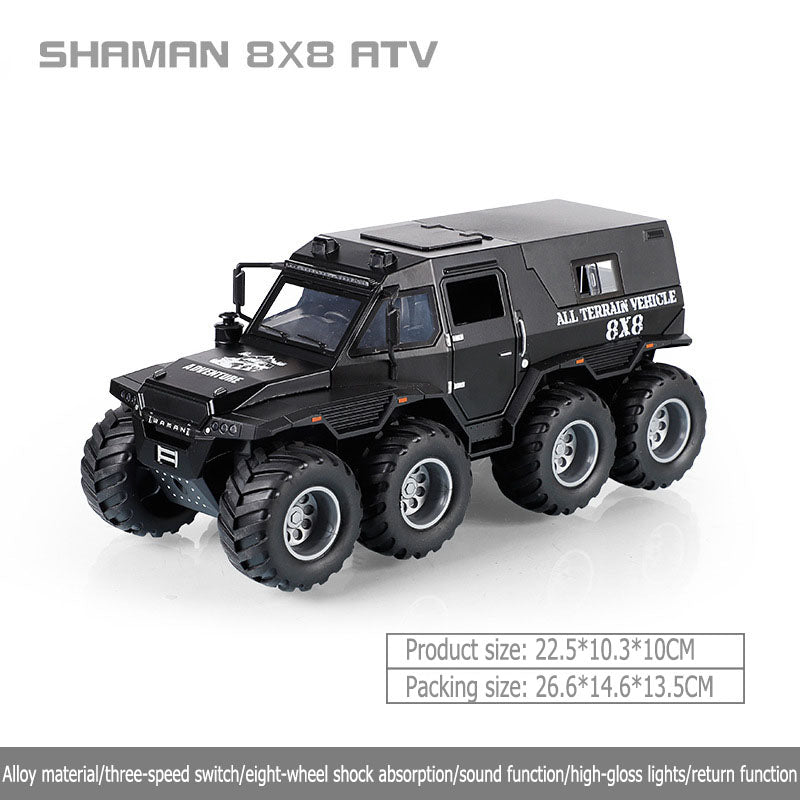 1:24 Jianyuan conqueror shaman zhuangjiaz can switch the door vehicle model