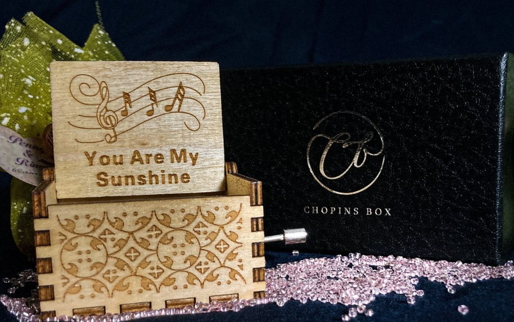 Valentine's Day Gifts - You are My Sunshine Wood Music Boxes🎵