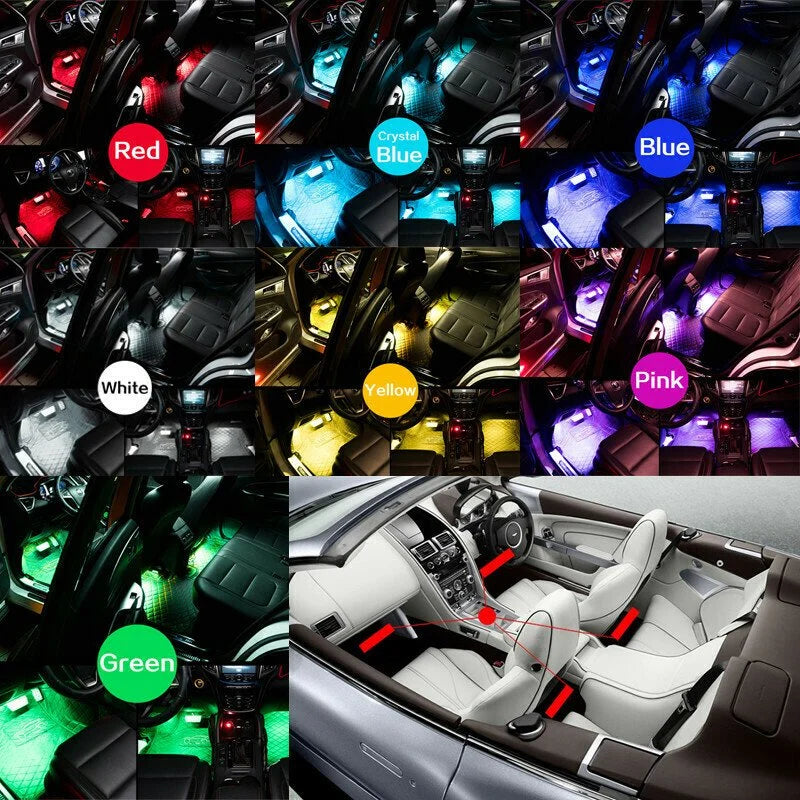 Car Interior Atmosphere Decorative Lamp