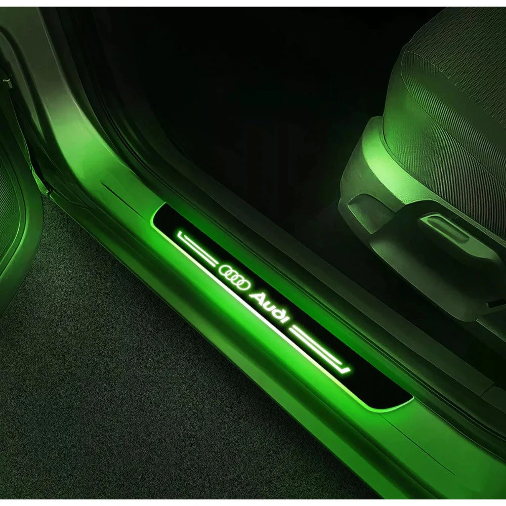 CAR LED THRESHOLD PLATES