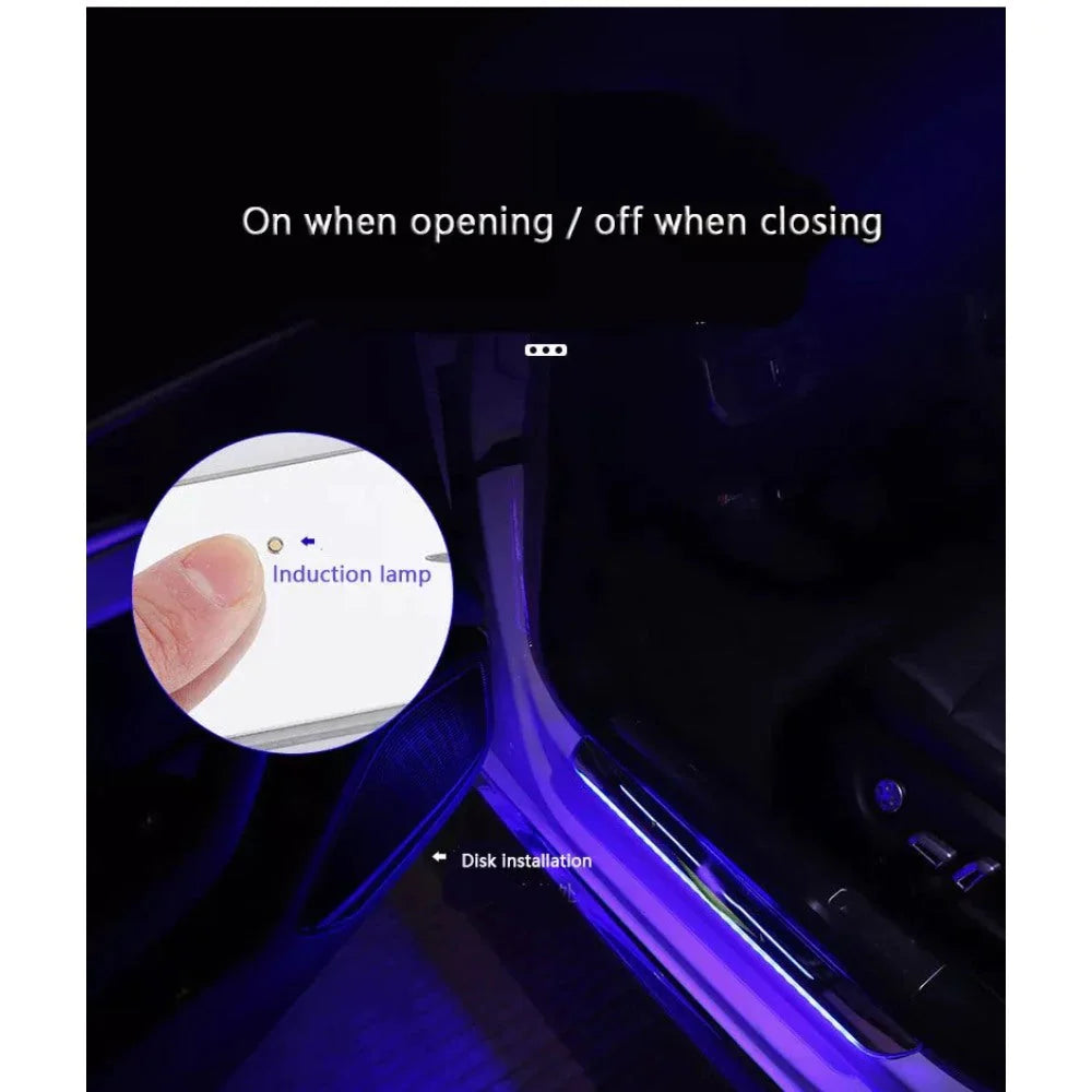 CAR LED THRESHOLD PLATES