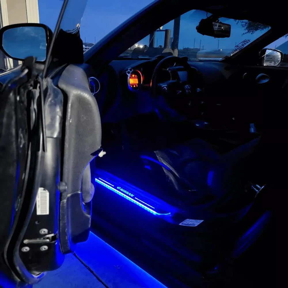 CAR LED THRESHOLD PLATES