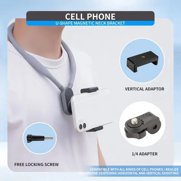 š„Buy 3.15% discountš„U-shaped neck mounted action camera