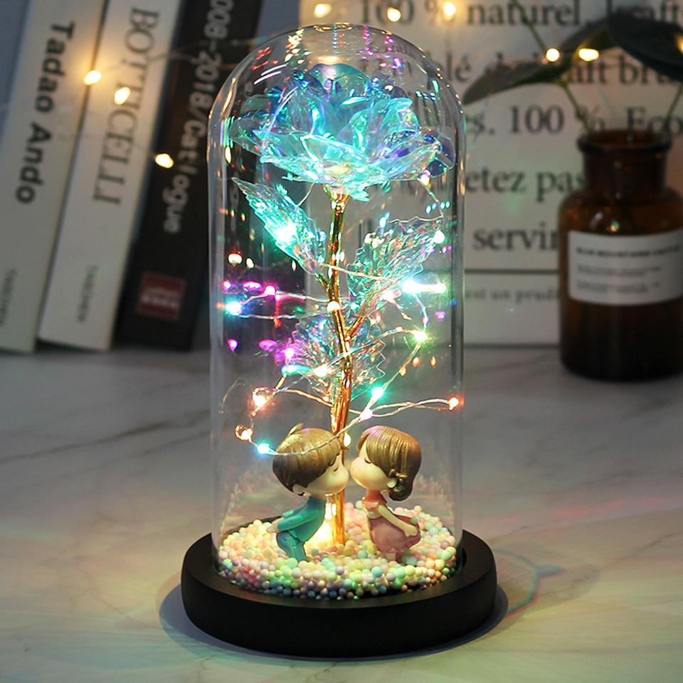 The Never Fade Enchanted Sparkly Rose