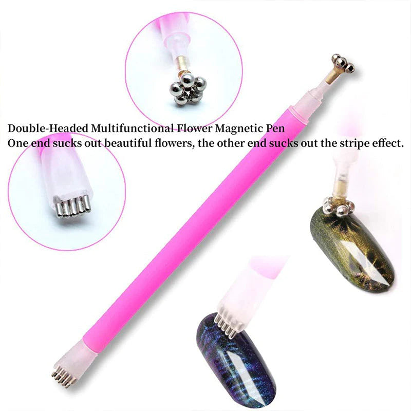 Nail Magnet Tool Set for Cat Eye Nail Gel Design(50% OFF)