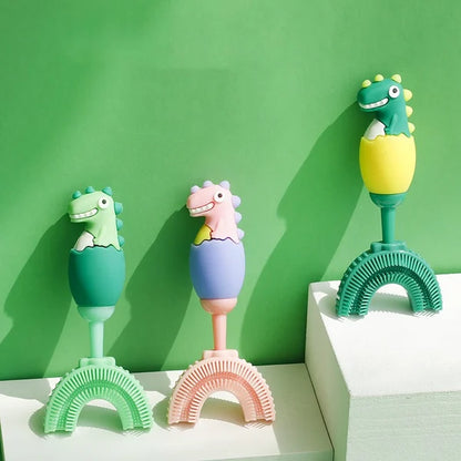 Toddler U-Shaped Toothbrush for Age 2-6 Years