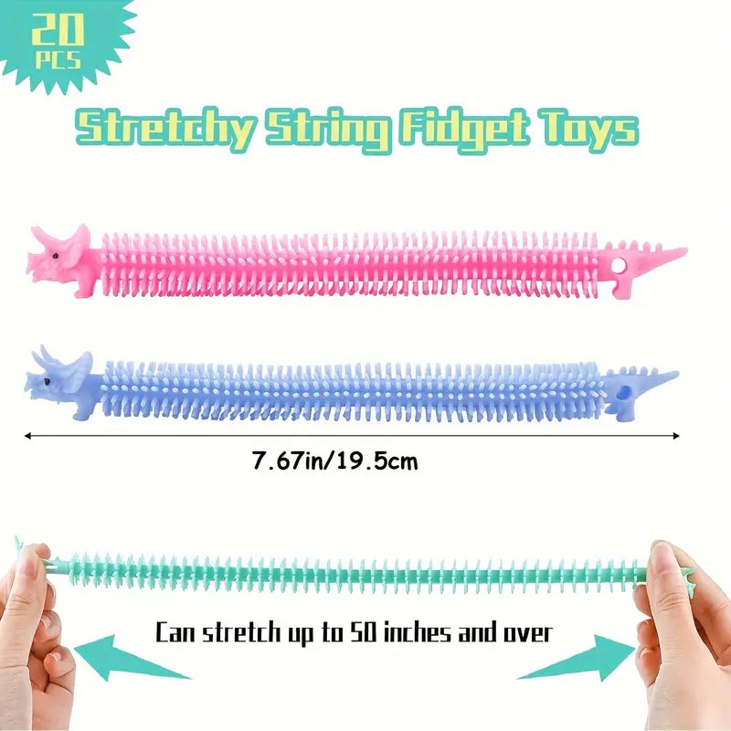 20pcs Stretchy Strings Fidget Toys