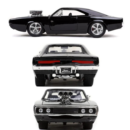 🔥Last day flash sale 45% OFF🔥1:24 Scale Die-Cast Vehicle - Dom's 1970 Dodge Charger R/T Metal Model Car