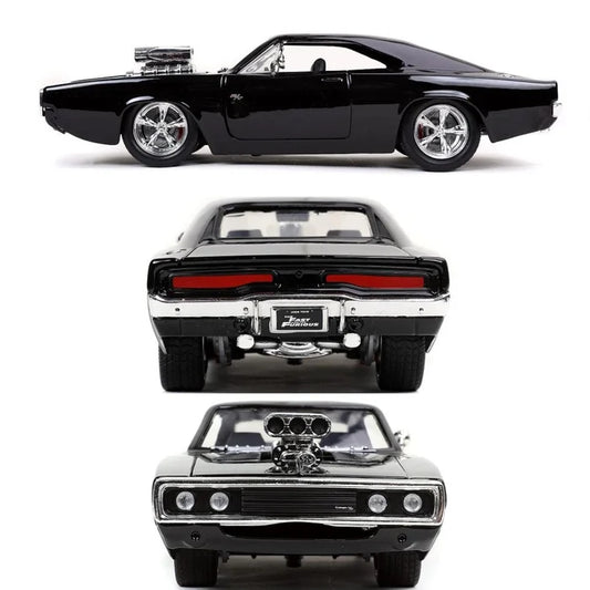 🔥Last day flash sale 45% OFF🔥1:24 Scale Die-Cast Vehicle - Dom's 1970 Dodge Charger R/T Metal Model Car