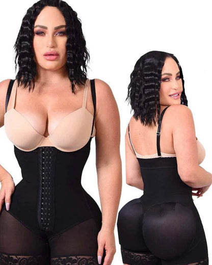 Tummy Compression Bodysuit Shaper With Butt Lifter