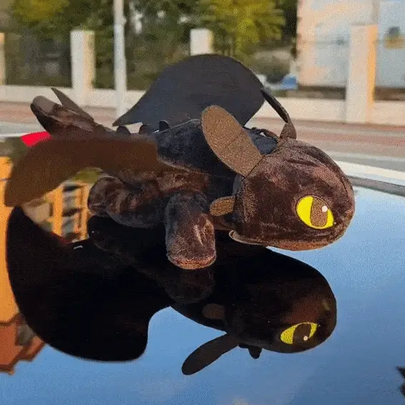 Toothless Night & Light Fury Duo