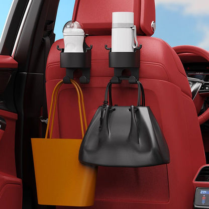 [🎁Buy 1 Get 1 Free🎁]Car Seat Headrest Cup Holder with Hooks