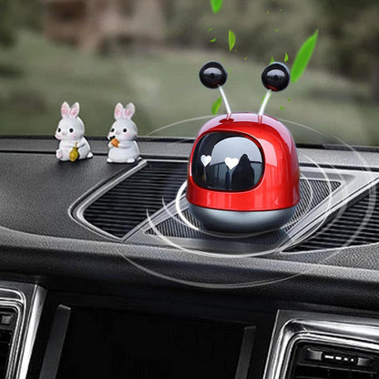 Robot Shaking Head Design Natural Smell Car Perfume