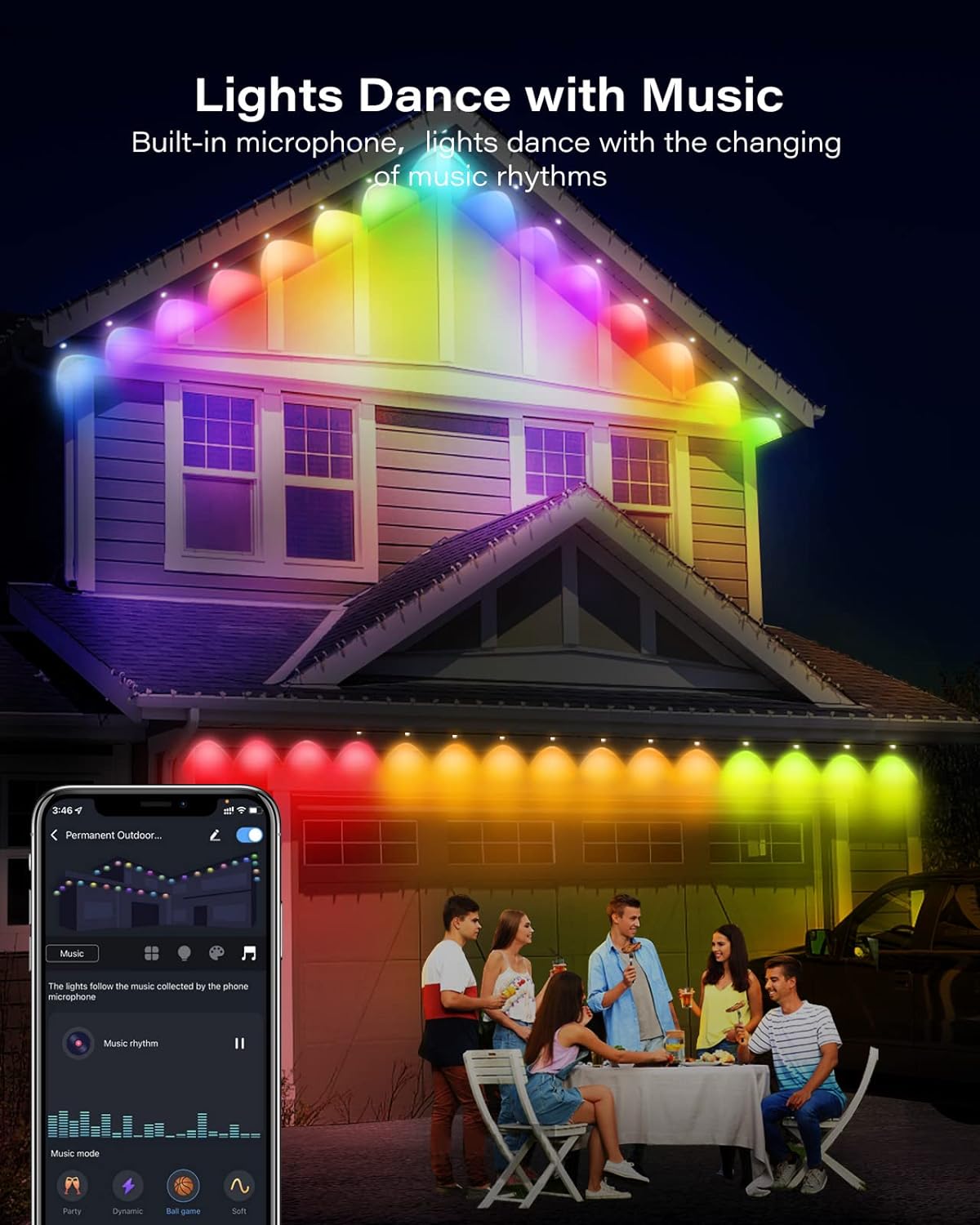 🔥LAST DAY 70% OFF 💡2024 Outdoor Waterproof WiFi Bluetooth Smart Led Strip Light
