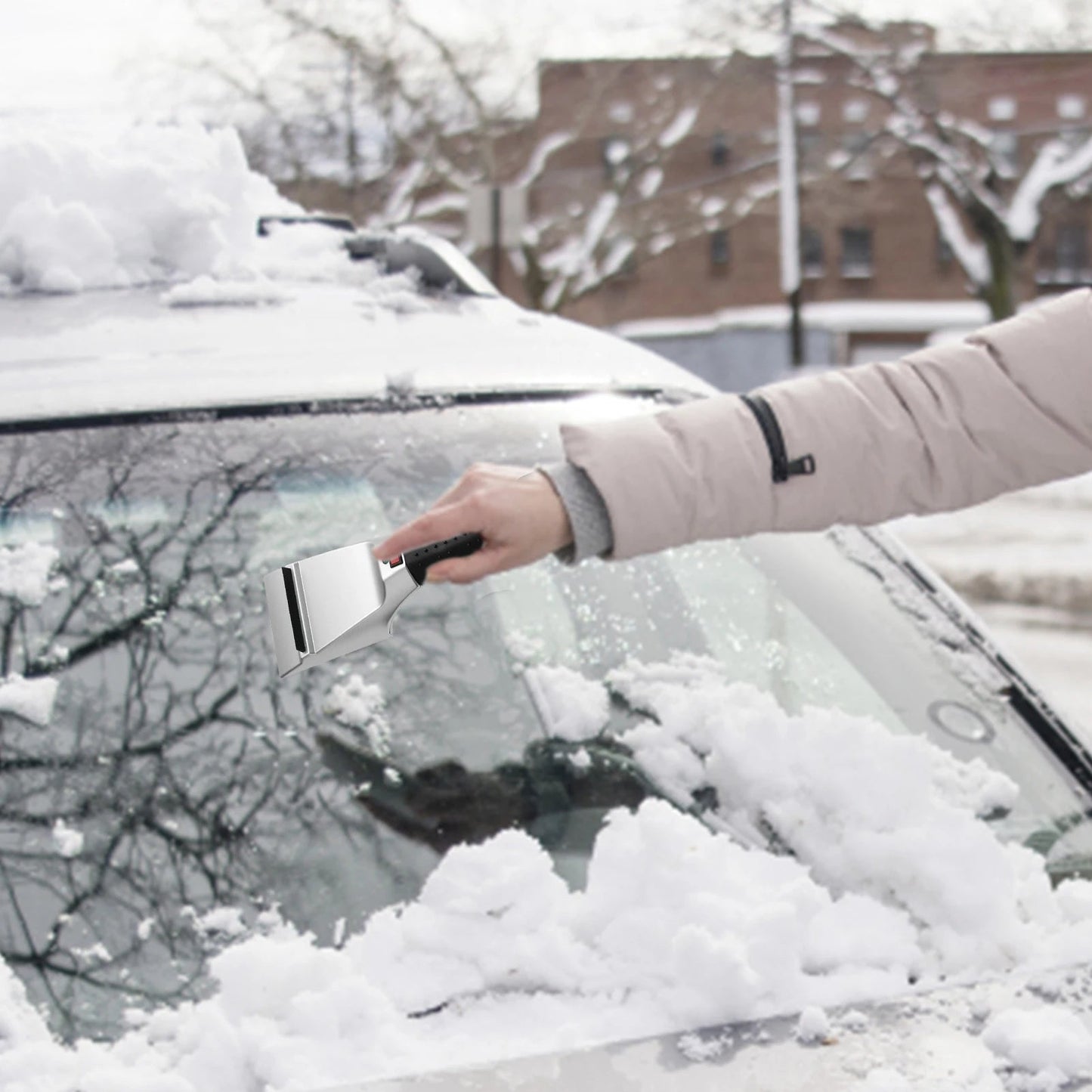 Ice Scraper For Car Durable Heated