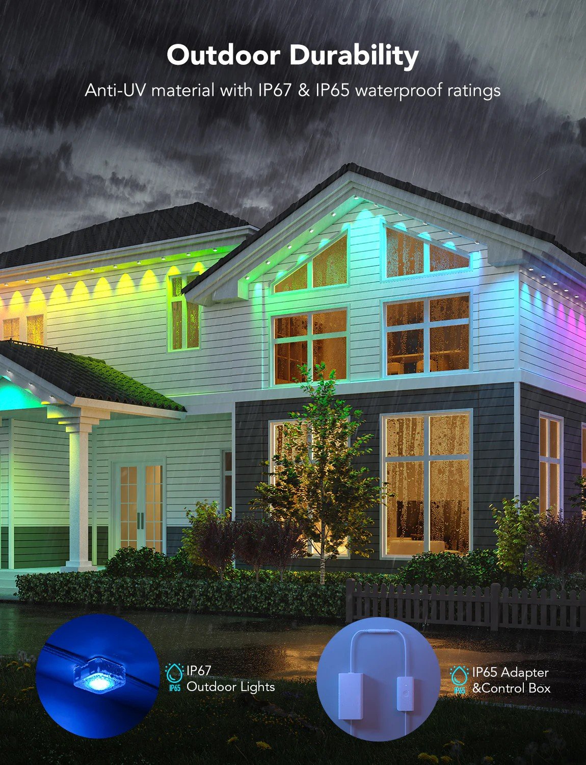 🔥LAST DAY 70% OFF 💡2024 Outdoor Waterproof WiFi Bluetooth Smart Led Strip Light