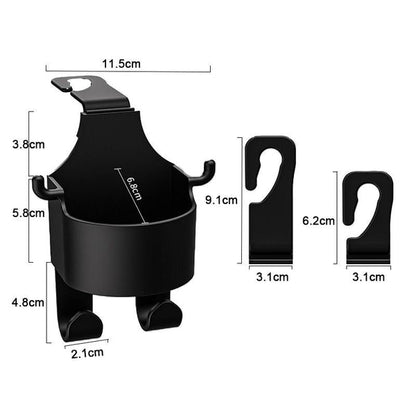[🎁Buy 1 Get 1 Free🎁]Car Seat Headrest Cup Holder with Hooks