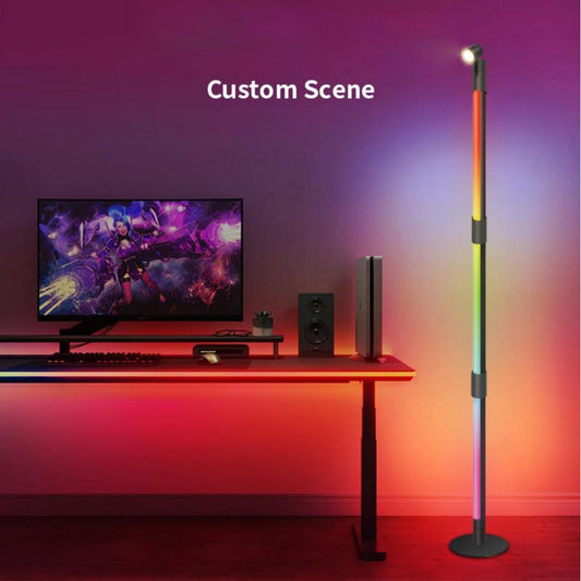 IMOLI RGB ROTATING FLOOR LAMP Fuction Spotlight