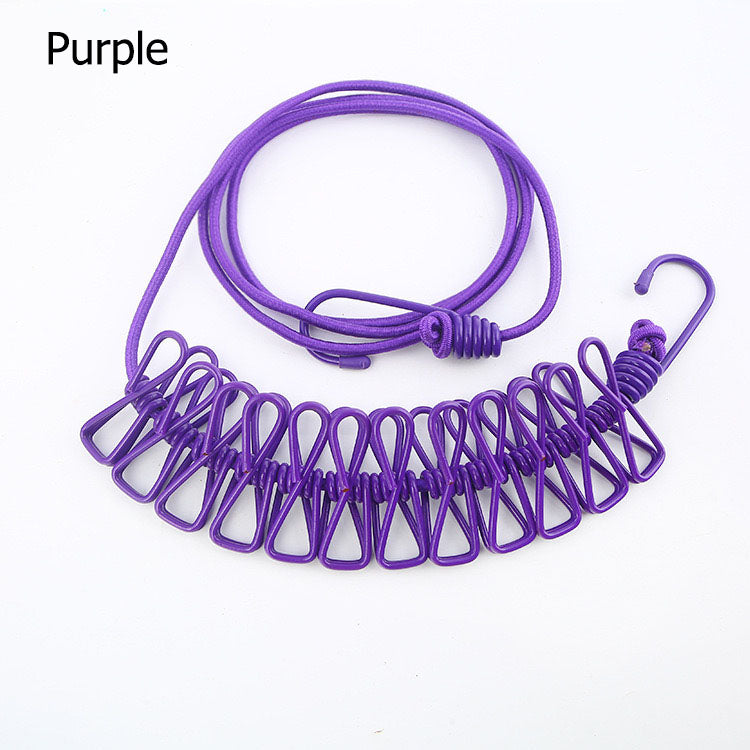 🔥🎁2024 New Year Hot Sale🎁 - Portable Clothesline for Camping/Backyard/RV