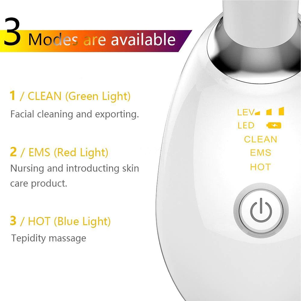 [Revealing the secret of youthful skin] Multi-dimensional lifting and tightening electric facial massage beauty instrument