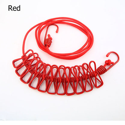 🔥🎁2024 New Year Hot Sale🎁 - Portable Clothesline for Camping/Backyard/RV