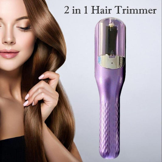 2024 New Year gift 1 piece multifunctional C-type rechargeable split-end hair clipper